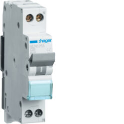 Ασφάλεια Αυτόματη 2P C25A 6kA 230V L+N Hager – MLN525A