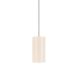 Κρεμαστό Φωτιστικό 1xΕ27 Μεταλλικό σε Απόχρωση Ορείχαλκου με Μπεζ Υφασμάτινο Καπέλο D15*H120cm ZORAN ACA – MP240718