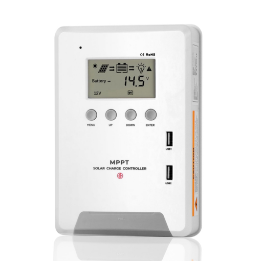 ΡΥΘΜΙΣΤΗΣ ΦΟΡΤΙΣΗΣ MPPT 30A, ΑΥΤΟΜΑΤΑ 12/24VDC + LCD ΟΘΟΝΗ ACA – MPPT3024