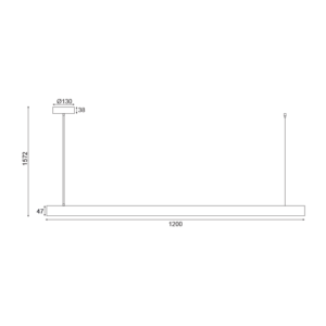 ΚΡΕΜΑΣΤΟ ΦΩΤΙΣΤΙΚΟ LED 15W ΞΥΛΟ 3000K 1440LM D4,7X120XH157CM WOODY ACA DECOR – MQ81PLED15120