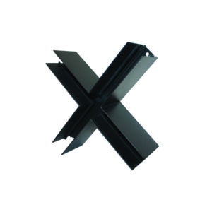 Σύνδεσμος ”+” για Μαγνητική Ράγα Οροφής/Κρεμαστή 48V Μαύρη ACA – MSCROSSB