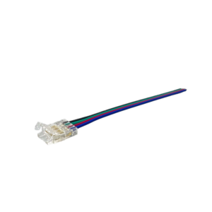 ΚΑΛΩΔΙΟ ΤΡΟΦΟΔΟΣΙΑΣ ΓΙΑ 10mm RGB 5050 LED ΛΩΡΙΔΑ ACA – MT10RGBCABLE