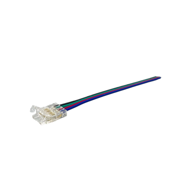 ΚΑΛΩΔΙΟ ΤΡΟΦΟΔΟΣΙΑΣ ΓΙΑ 10mm RGB 5050 LED ΛΩΡΙΔΑ ACA – MT10RGBCABLE