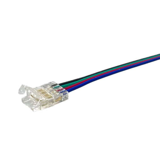 ΚΑΛΩΔΙΟ ΤΡΟΦΟΔΟΣΙΑΣ ΓΙΑ 10mm RGB COB ΛΩΡΙΔΑ LED ACA – MT10RGBCABLEC