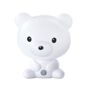 Επιτραπέζιο Παιδικό Φωτιστικό Αρκουδάκι E14 Πλαστικό Λευκό ACA DECOR – MT120961W