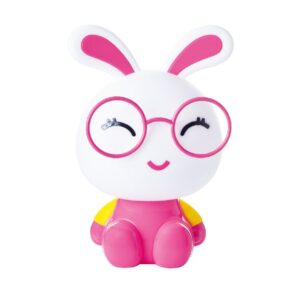 Επιτραπέζιο Παιδικό Φωτιστικό Κουνελάκι E14 Πλαστικό Ροζ ACA DECOR – MT150331P