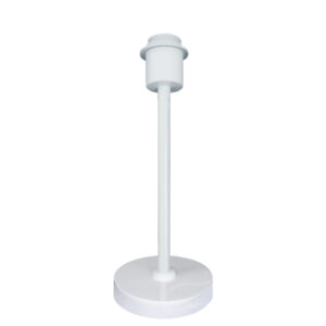 ΜΕΤΑΛΛΙΚΟ ΦΩΤΙΣΤΙΚΟ ΠΟΡΤΑΤΙΦ 1ΧΕ27 ΛΕΥΚΟ-ΛΕΥΚ ΚΑΛΔ. ΚΥΚΛ.ΒΑΣΗ Η29,8cm MIX&MATCH ACA DECOR  – MT15198MWW