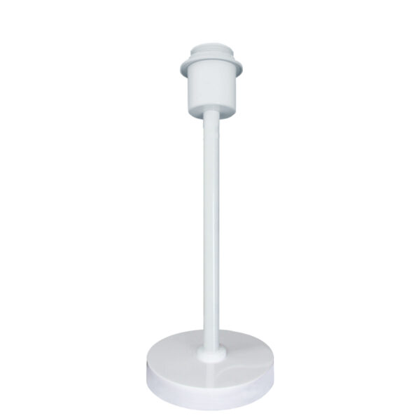 ΜΕΤΑΛΛΙΚΟ ΦΩΤΙΣΤΙΚΟ ΠΟΡΤΑΤΙΦ 1ΧΕ27 ΛΕΥΚΟ-ΛΕΥΚ ΚΑΛΔ. ΚΥΚΛ.ΒΑΣΗ Η29,8cm MIX&MATCH ACA DECOR  – MT15198MWW