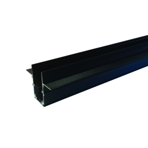 Μαγνητική Ράγα Χωνευτή Trimless 48V Μαύρη 2m ACA – MT2MB