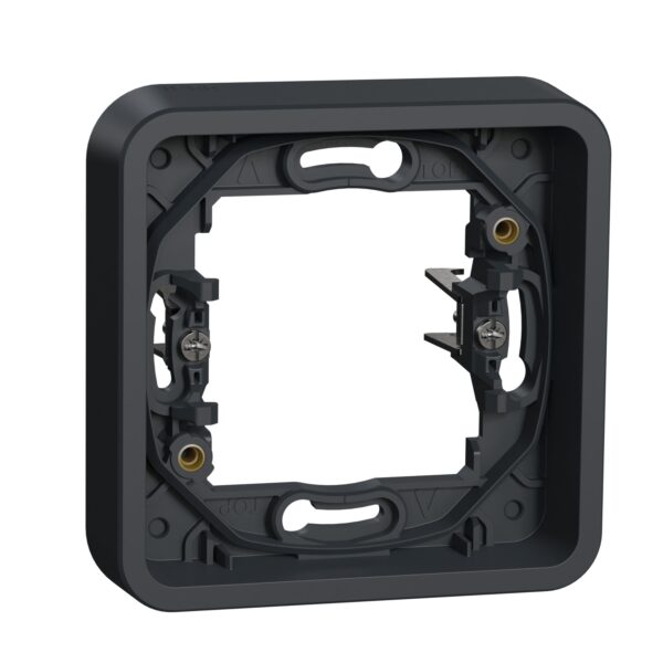 Schneider Mureva Styl πλαίσιο χωνευτής τοποθέτησης, 1 θέσης Ανθρακί IP55 – MUR34108