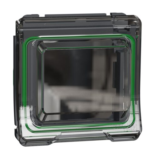 Schneider Mureva Styl κάλυμμα με καπάκι Unica Ανθρακί IP55 – MUR35106