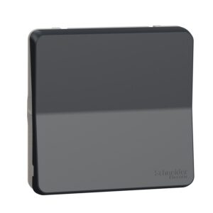 Schneider Mureva Styl μηχανισμός/πλακίδιο διακόπτης απλός/Αλέ ρετούρ Ανθρακί IP55 – MUR37021