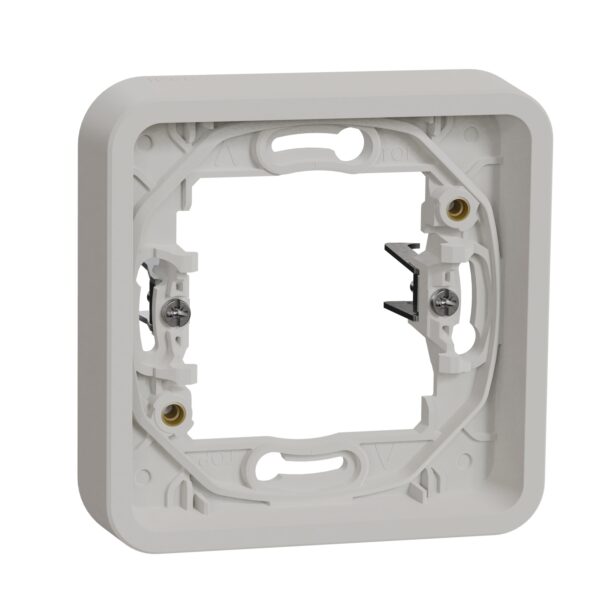 Schneider Mureva Styl πλαίσιο χωνευτής τοποθέτησης 1 θέσης Λευκό IP55 – MUR39108