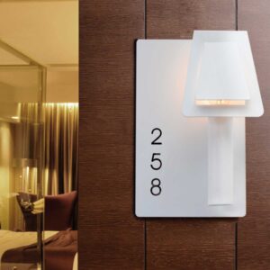 Επιτοίχιο Φωτιστικό 1ΧΕ14 Μεταλλικό Λευκό ACA DECOR    – MXB150021C