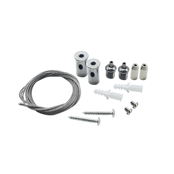 PENDANT KIT WITH 2PCS STEEL WIRES 1M FOR MYA EMERGENCY LUMINAIRE ACA – MYAS