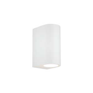 it-Lighting Michigan 2xGU10 Outdoor Up-Down Wall Lamp White D:14.7cmx9cm (80200124)