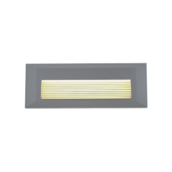 it-Lighting Mono LED 3W 3CCT Outdoor Wall Lamp Grey D:22cmx2.8cm (80201730)