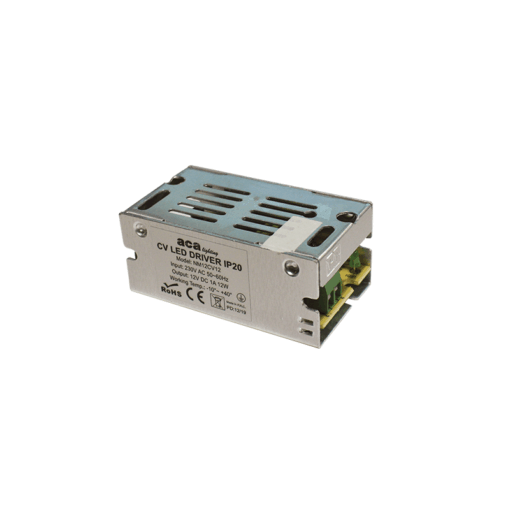 Τροφοδοτικό για LED 12W 12V Μεταλλικό ACA – NM12CV12
