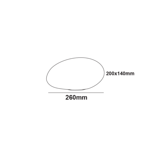 ΗΛΙΑΚΗ/ΕΠΑΝΑΦΟΡΤΙΖΟΜΕΝΗ RGBW LED ΠΕΤΡΑ 26*20*14cm IP54  ACA – NOST2620RGBW