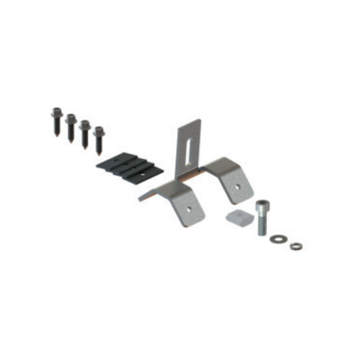 ΒΑΣΗ ΣΤΗΡΙΞΗΣ Φ/Β ΠΑΝΕΛ ΣΕ ΤΡΑΠΕΖΟΕΙΔΗ ΒΙΟΜΗΧΑΝΙΚΗ ΣΤΕΓΗ ΣΕΤ ΜΕ ΒΙΔΕΣ ACA – NSTRAPEZOIDVE