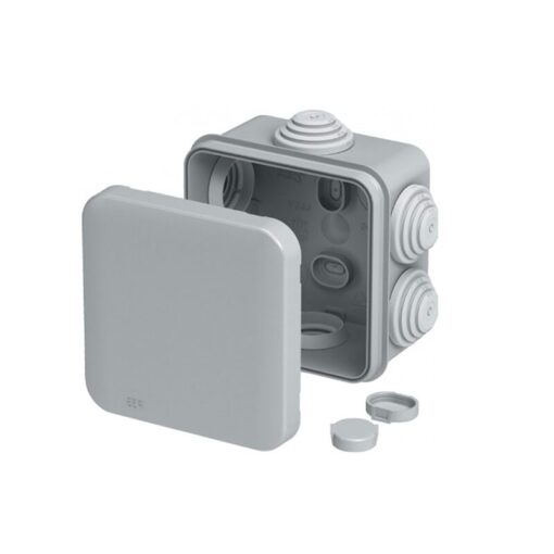 Κουτί Διακλάδωσης Καλωδίων 100x100x50mm Γκρι 6 Διόδων IP55 ACA – NX1045