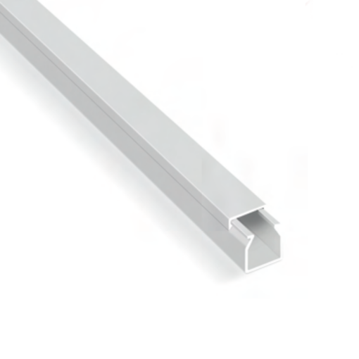 12X12mm Πλαστικό Κανάλι Καλωδίων Χωρίς Αυτοκόλλητο Λευκό 2m ACA – NX1212W