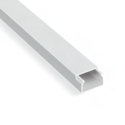 20X10mm Πλαστικό Κανάλι Καλωδίων Χωρίς Αυτοκόλλητο Λευκό 2m ACA – NX2010W
