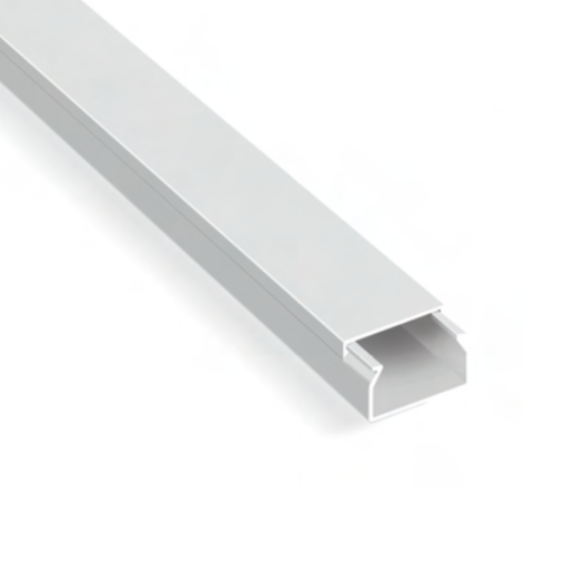 25X25mm Πλαστικό Κανάλι Καλωδίων Χωρίς Αυτοκόλλητο Λευκό 2m ACA – NX2525W