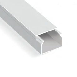 60X40mm Πλαστικό Κανάλι Καλωδίων Χωρίς Αυτοκόλλητο Λευκό 2m ACA – NX6040W
