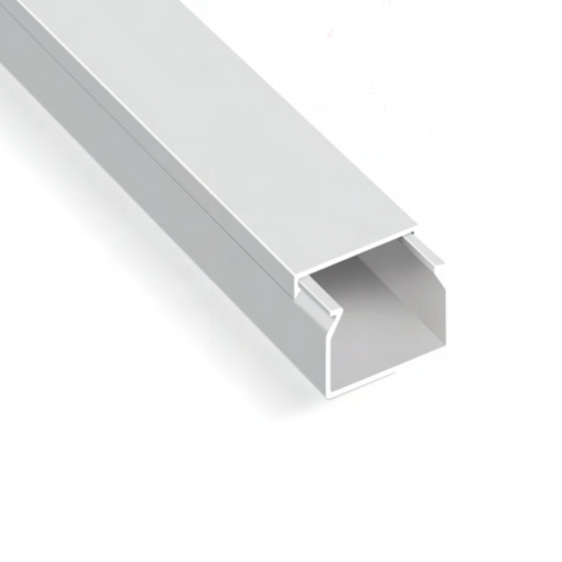 60X60mm Πλαστικό Κανάλι Καλωδίων Χωρίς Αυτοκόλλητο Λευκό ACA – NX6060W