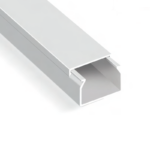 80X60mm Πλαστικό Κανάλι Καλωδίων Χωρίς Αυτοκόλλητο Λευκό 2m ACA – NX8060W