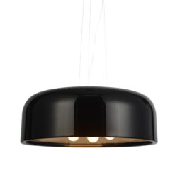 Κρεμαστό Φωτιστικό 3xE27 Μεταλλικό Μαύρο Φ480 ACA DECOR  – OD5390MB