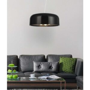 Κρεμαστό Φωτιστικό 3xE27 Μεταλλικό Μαύρο Φ480 ACA DECOR  – OD5390MB