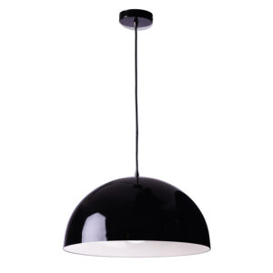 Κρεμαστό Φωτιστικό 1xΕ27 Μεταλλικό Μαύρο Φ400 ACA DECOR  – OD5391MB