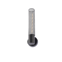 ACA DECOR  απλίκα 1xE27 σε μαύρο χρώμα – OD601W39BK