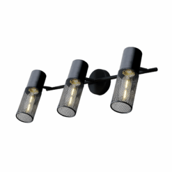 ACA DECOR   απλίκα 3xE27 σε μαύρο χρώμα – OD603S58BK