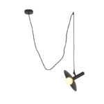 ACA DECOR  κρεμαστό φωτιστικό 1xE27 σε μαύρο χρώμα – OD691P25BK