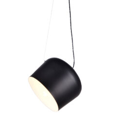 Κρεμαστό Φωτιστικό 1ΧΕ27 Μαύρο Μεταλλικό  ACA DECOR   – OD8002BK