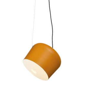 Κρεμαστό Φωτιστικό  1XE27 Μουσταρδί Μεταλλικό Φ270 ACA DECOR   – OD8002MS