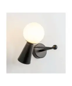 ΕΠΙΤΟΙΧΟ ΦΩΤΙΣΤΙΚΟ 1xG9+1xGU10 KIMOLOS ΜΑΥΡΟ ΜΕΤ/ΚΟ + ΛΕΥΚΟ ΓΥΑΛΙ 22Χ20Χ17CM ACA – OD94201WB