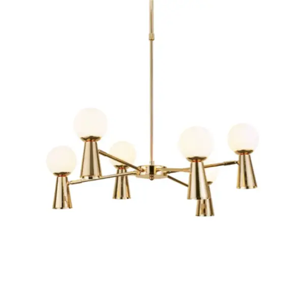 ΚΡΕΜΑΣΤΟ ΦΩΤΙΣΤΙΚΟ 6xG9+6xGU10 KIMOLOS ΧΡΥΣΟ ΜΕΤ/ΚΟ + ΛΕΥΚΟ ΓΥΑΛΙ Φ72Χ120CM ACA – OD94206PG