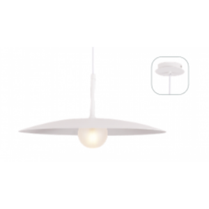 ΚΡΕΜΑΣΤΟ ΦΩΤΙΣΤΙΚΟ 1xG9 AFINAR ΛΕΥΚΟ ΜΕΤ/ΚΟ + ΑΜΜΟΒΟΛΗ ΓΥΑΛΙ Φ40Χ120CM ACA – OD94451PW