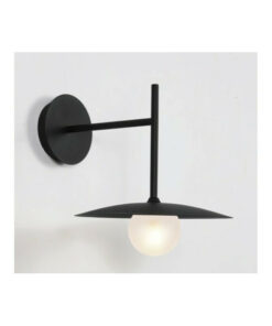 ΕΠΙΤΟΙΧΟ ΦΩΤΙΣΤΙΚΟ 1xG9 AFINAR ΜΑΥΡΟ ΜΕΤ/ΚΟ + ΑΜΜΟΒΟΛΗ ΓΥΑΛΙ 25Χ28Χ32CM ACA – OD94451WB