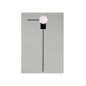 ΕΠΙΤΟΙΧΟ ΦΩΤΙΣΤΙΚΟ 1xG9 CYCLOPS ΜΑΥΡΟ ΜΕΤ/ΚΟ +ΛΕΥΚΟ ΓΥΑΛΙ 30Χ17Χ85CM ACA – OD94581WLB