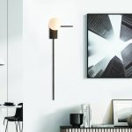 ΕΠΙΤΟΙΧΟ ΦΩΤΙΣΤΙΚΟ 1xG9 CYCLOPS ΜΑΥΡΟ ΜΕΤ/ΚΟ +ΛΕΥΚΟ ΓΥΑΛΙ 30Χ17Χ85CM ACA – OD94581WLB