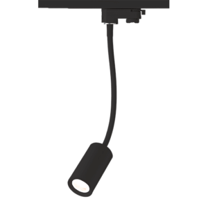 BLACK LED TRACK LIGHT 10W 3000K 2WIRES 24° 850LM 230V Ra80 ACA – OLIV1030B2