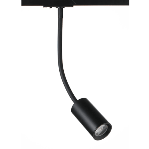 ΜΑΥΡΟ ΣΠΟΤ ΡΑΓΑΣ LED 10W 4 ΚΑΛΩΔΙΩΝ 24° ΣΕ ΘΕΡΜΟ ΛΕΥΚΟ ΦΩΣ (3000Κ) 850lm  ACA – OLIV1030B4