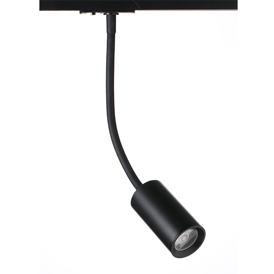 ΜΑΥΡΟ ΣΠΟΤ ΡΑΓΑΣ LED 10W 4 ΚΑΛΩΔΙΩΝ 24° ΣΕ ΘΕΡΜΟ ΛΕΥΚΟ ΦΩΣ (3000Κ) 850lm  ACA – OLIV1030B4