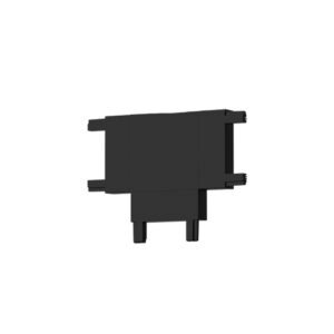 InLight Σύνδεσμος για Ultra-Thin μαγνητική ράγα σε μαύρη απόχρωση (TC023-BL)