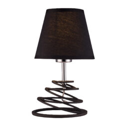 ΠΟΡΤΑΤΙΦ ΜΑΥΡΟ ΜΕΤΑΛΛΙΚΟ 1XE27 LAGOS ACA DECOR  – OYD10134BTL1